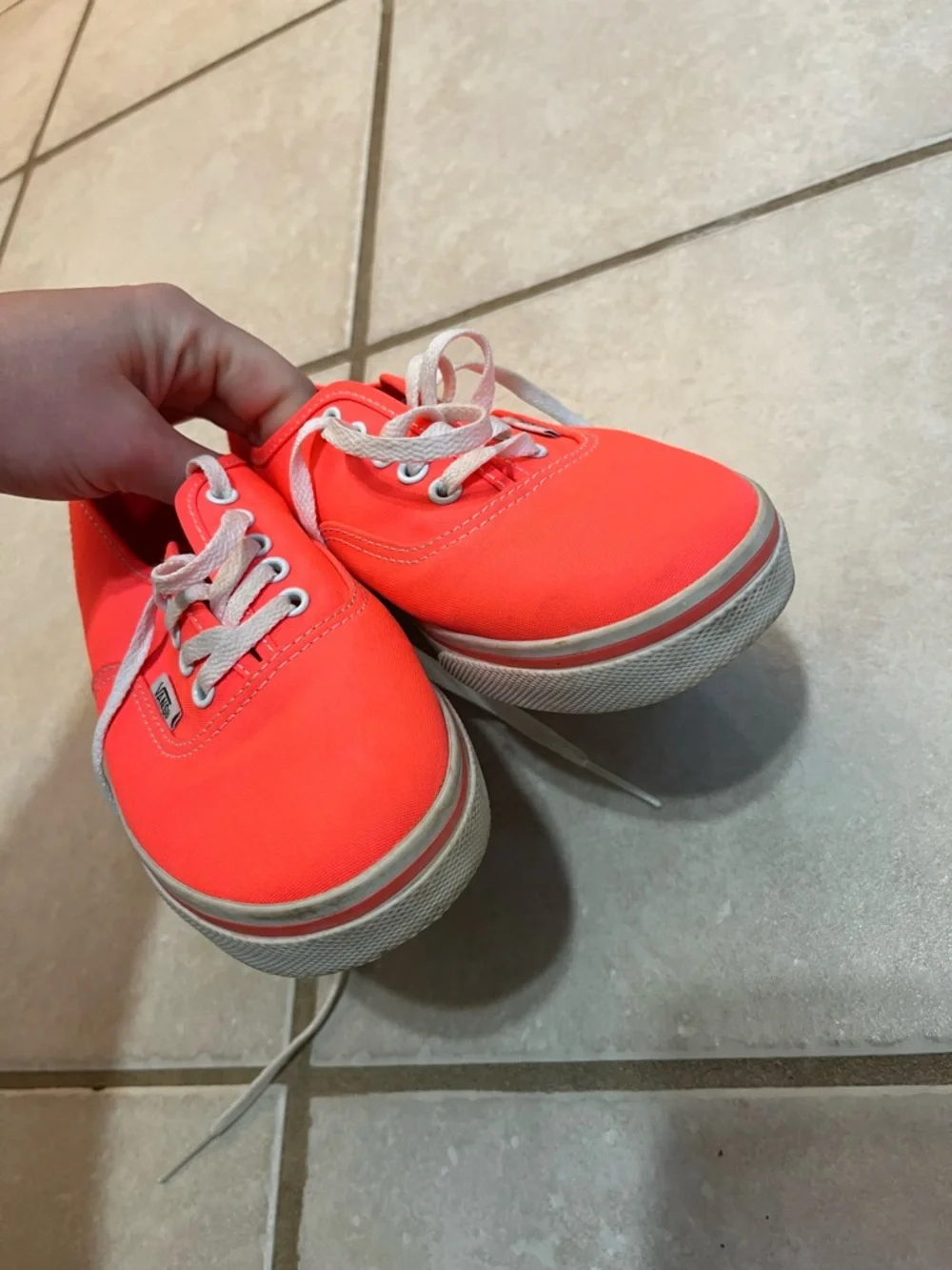 Hot pink VANS size 5.5